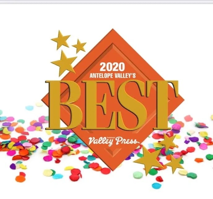 Antelope Valley Best 2020 award